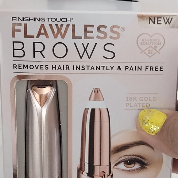 New Finish Touch Flawless Brows 18k gold Plated - Picture 8 of 8